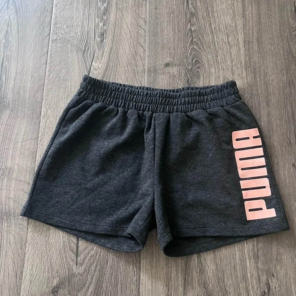 Puma and Cat & Jack Girl shorts size 7/8